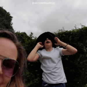 Mum and son
