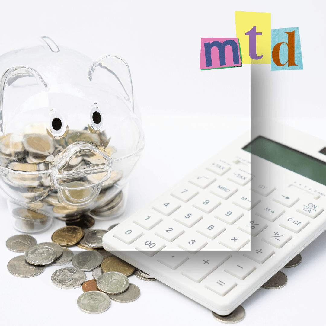Piggy Bank and calculator